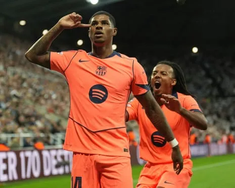 Forward ruins the Magpies' major evening and insists: ‘I am getting better at Barça’